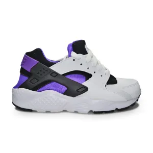 Juniors Nike Air Huarache Run (GS) - 654275 117 - White Black Purple Punch