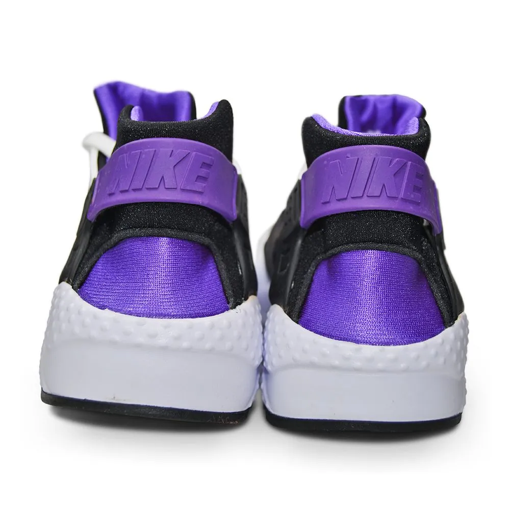 Juniors Nike Air Huarache Run (GS) - 654275 117 - White Black Purple Punch