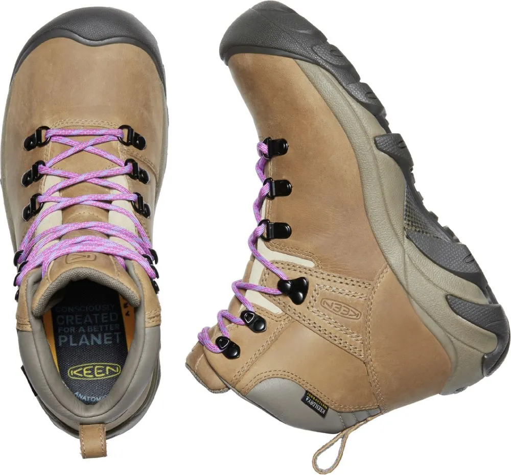 'Keen Outdoor' Women's Pyrenees WP Mid Hiker - Safari / English Lavender