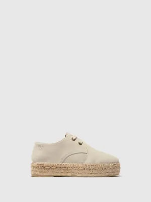 Lace-up Espadrilles PETH525FLY OFFWHITE