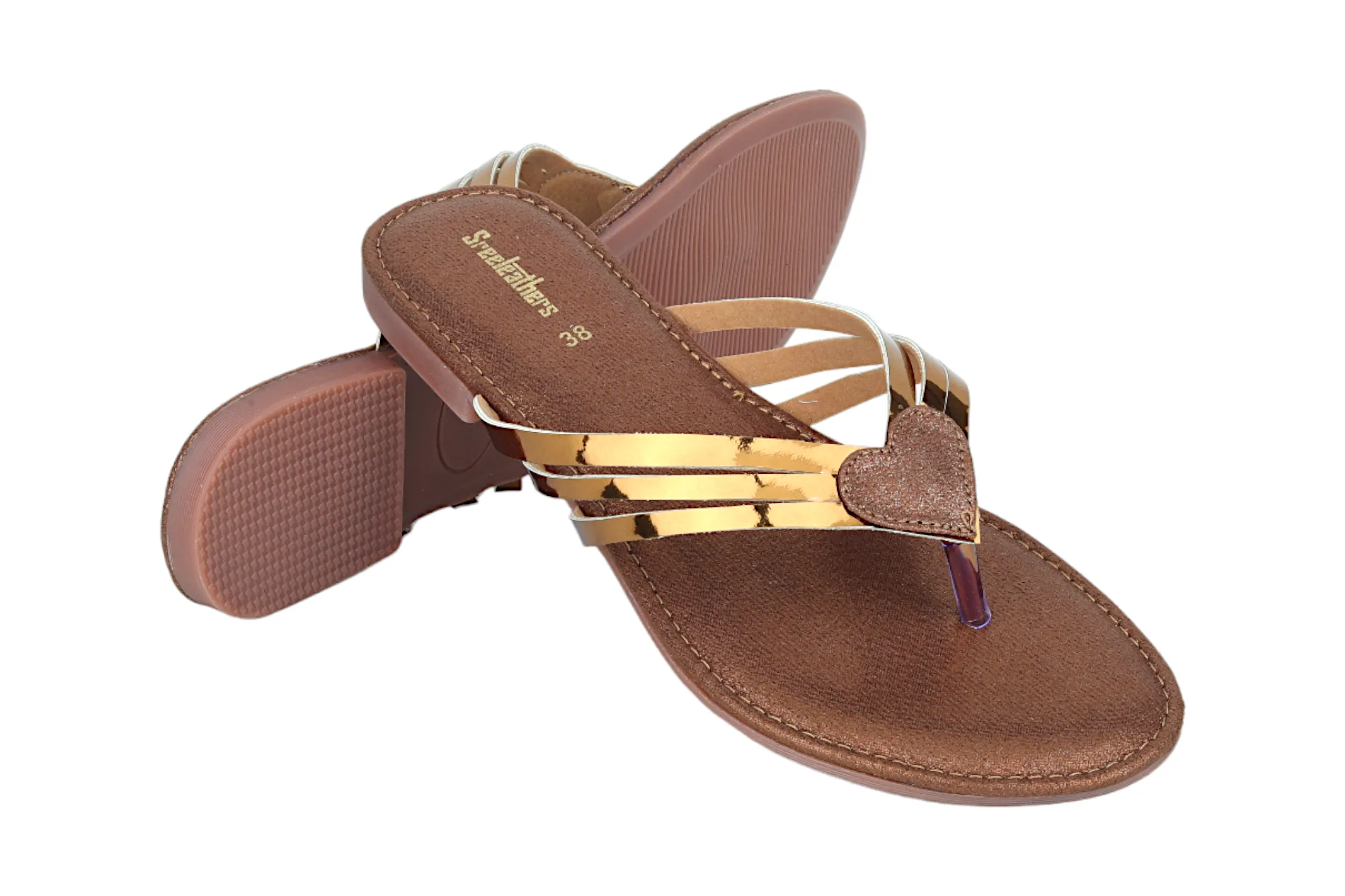 Ladies flat chappal 95753