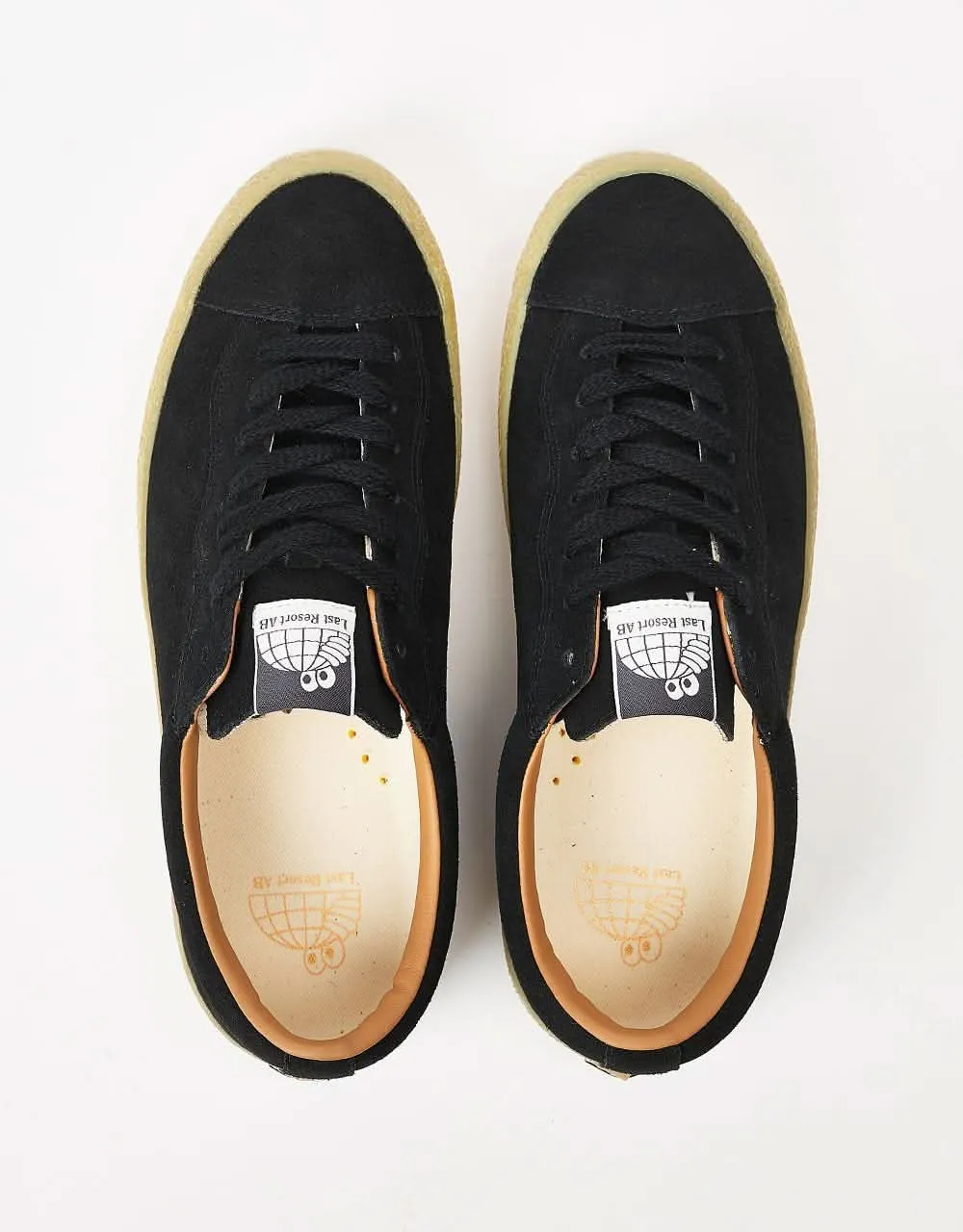 Last Resort AB VM002 Suede Lo Skate Shoes - Black/Gum