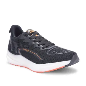 Leap7x By Liberty Men RW-16 Black Sports Lacing Shoes