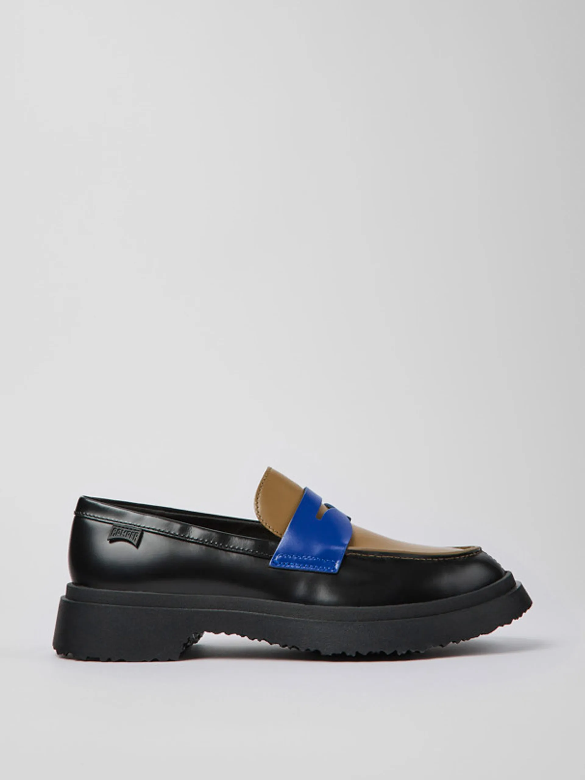 Leather moccasin for men