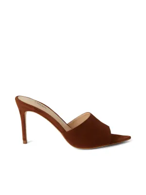 Lolita Suede Open-Toe Mule