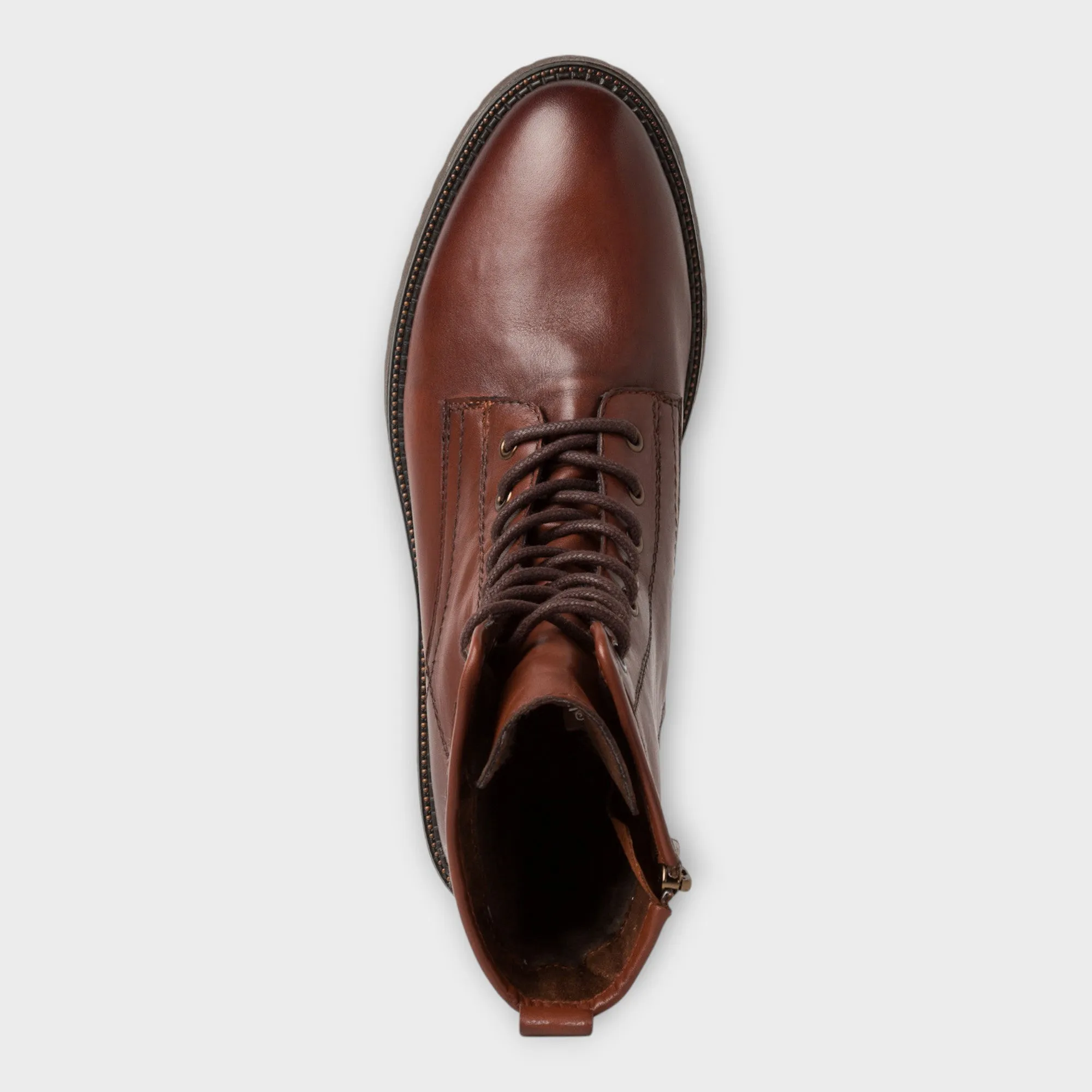 Marco Tozzi Brown Lace-Up Boots