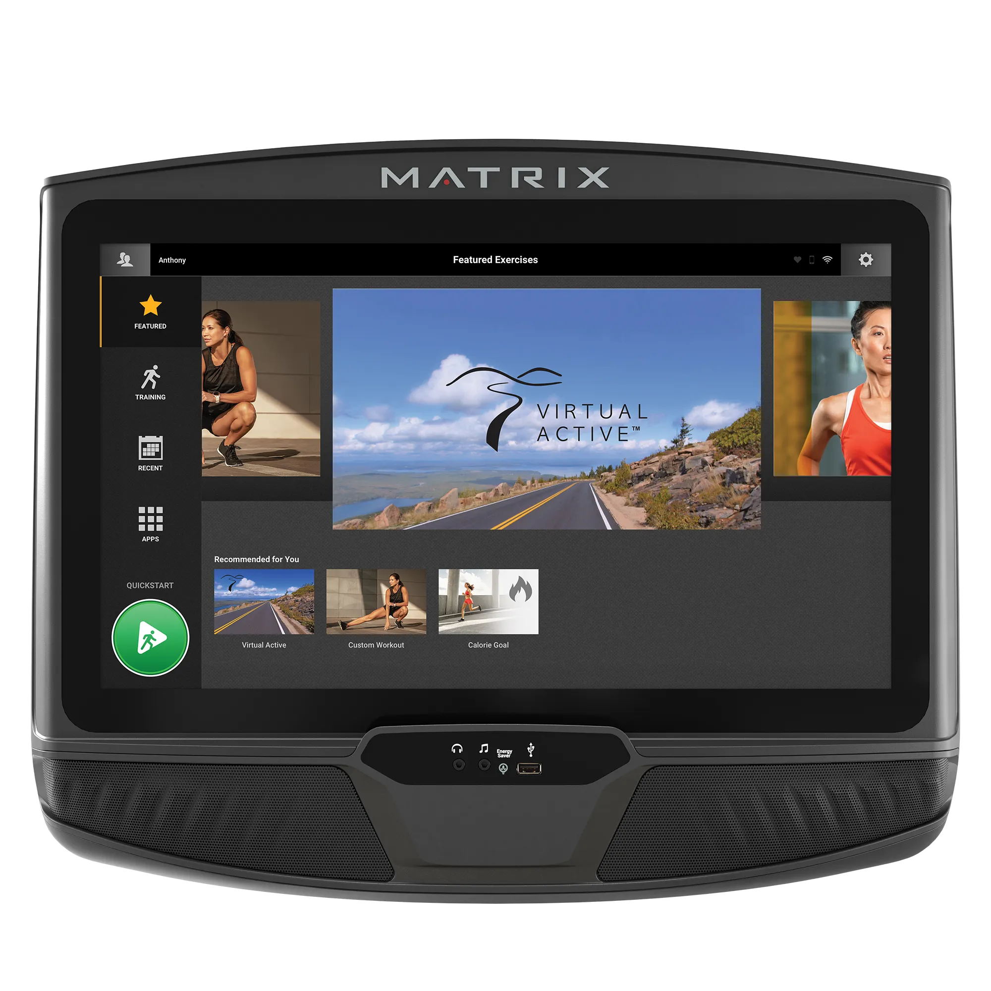 Matrix A50 Elliptical with Console Options (XR, XER, XIR, XUR)