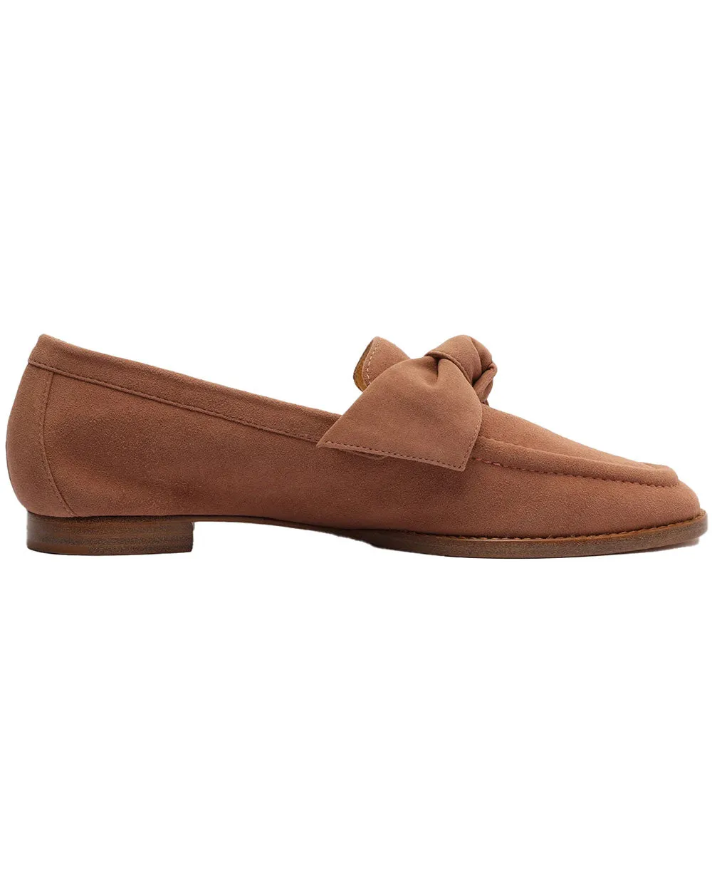 Maxi Clarita Suede Loafer in Clay