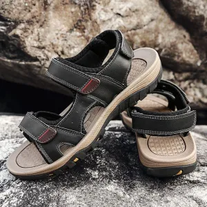 Men's Casual Shoes - Outdoor Leather Sandals (FC103)