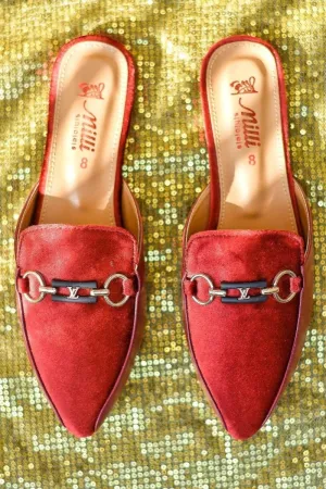 Milli Shoes - Mule - Red - 7033