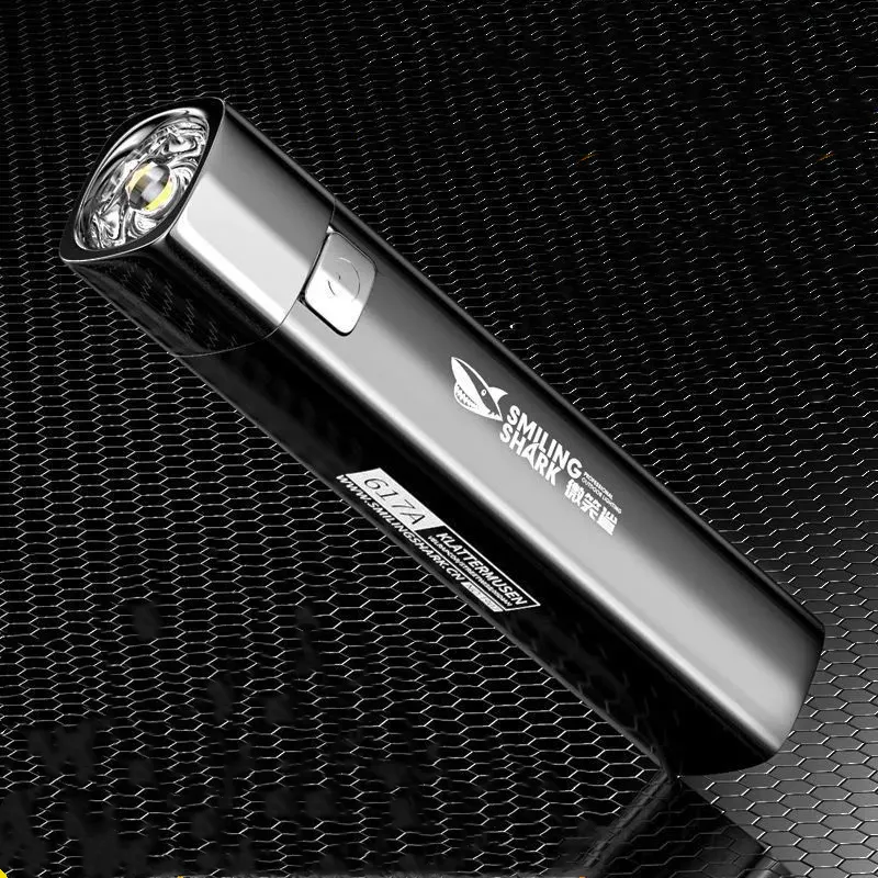 Mini Flashlight Light LED Rechargeable Charging Treasure Multifunctional Bright Field Super Bright