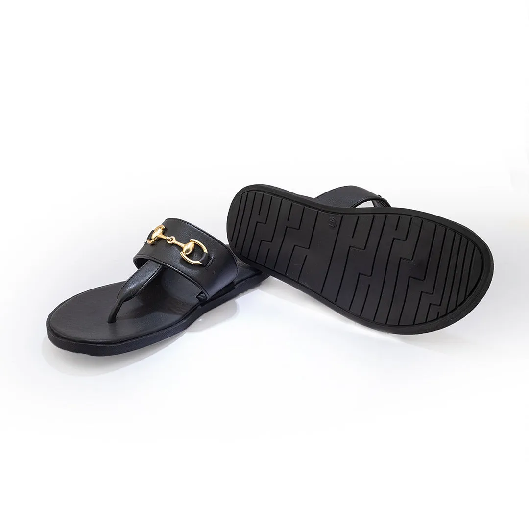 Monkstory T-Rad Horsebit Sandals - Black