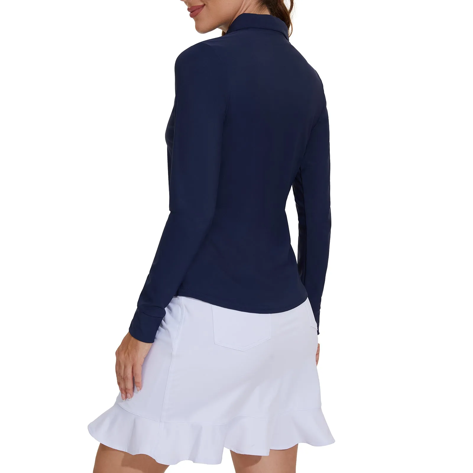 MOTEEPI Womens Golf Shirt Long Sleeve