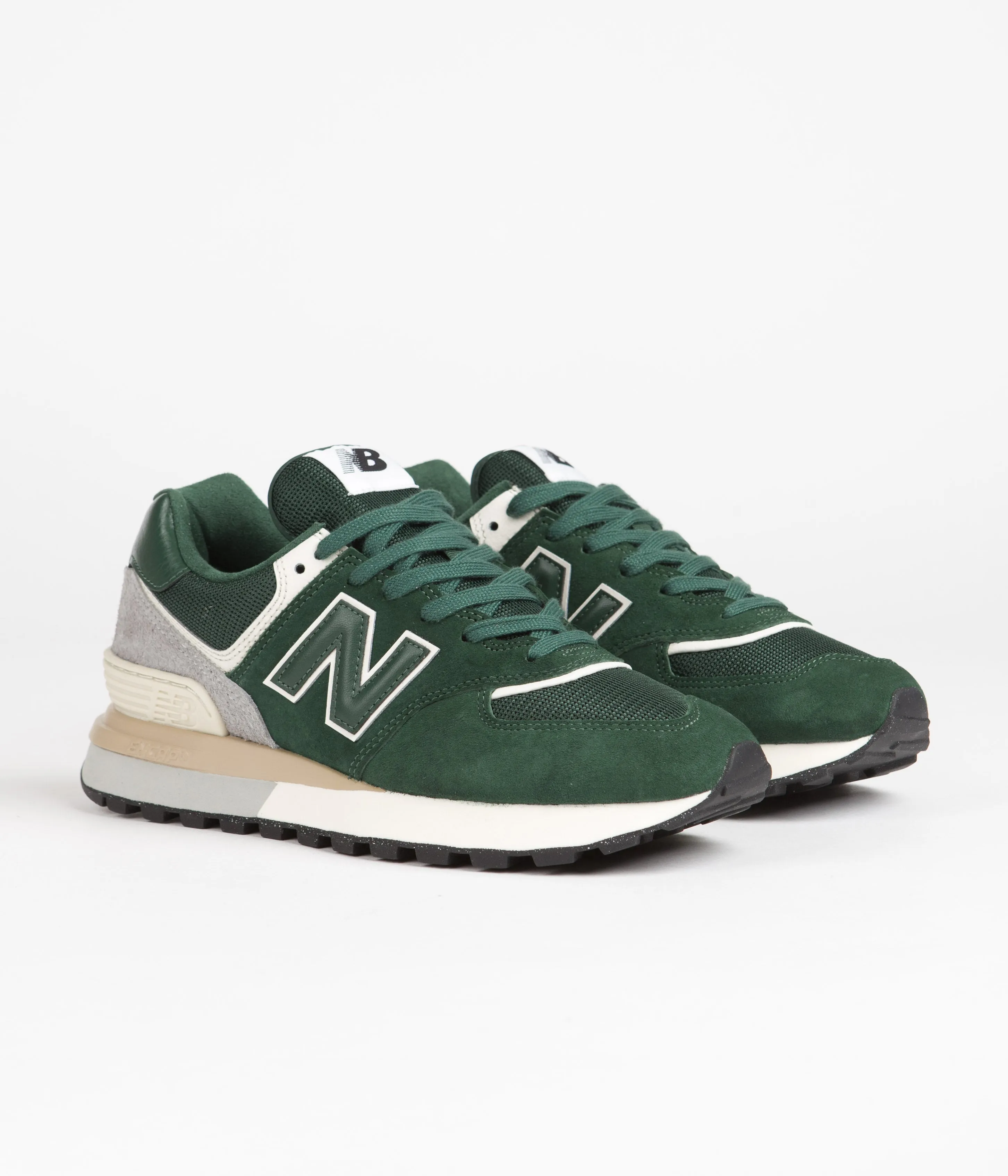 New Balance 574 Shoes - Abundant Green