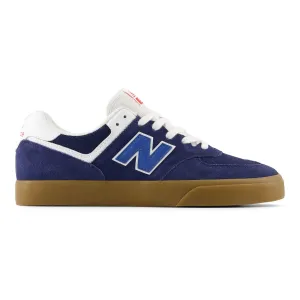 New Balance Numeric 574 Vulc Skateboard Shoe - Navy/Gum