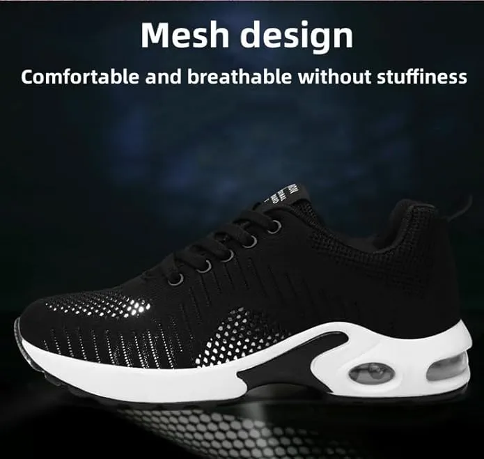 New Musabela Orthopedic Sneakers for Women,Ortho Pro - The Most Comfortable Orthopedic Shoes,Lightweight Fashion Sport Sneakers,Casual Walking Air Cushion Shoes Black, Sz 8