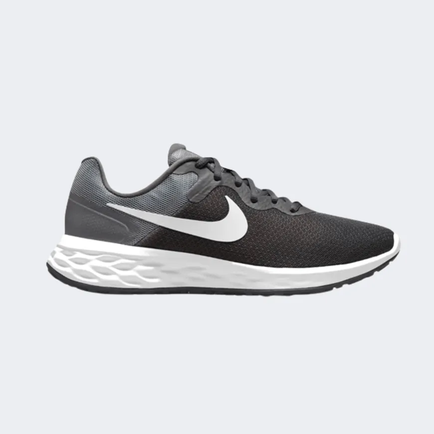 Nike Revolution 6 Men Running Shoes Grey/White