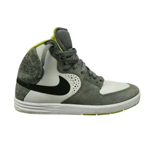 Nike Shoes Paul Rodriguez 7 High - Medium Base Grey/Black-Venom Green-White