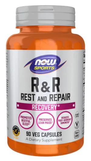 Now R&R Rest & Repair Veg Capsules 90ct *Discontinued*