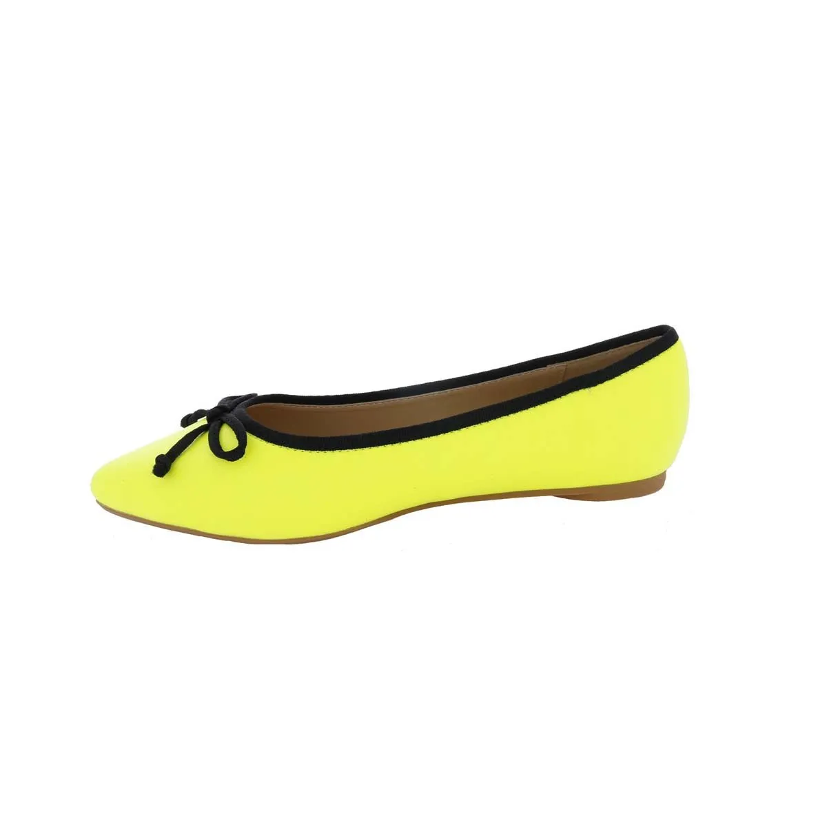 Penny Loves Kenny Attack Women Flats Slip-on Shoe In Yellow Neon Synthetic