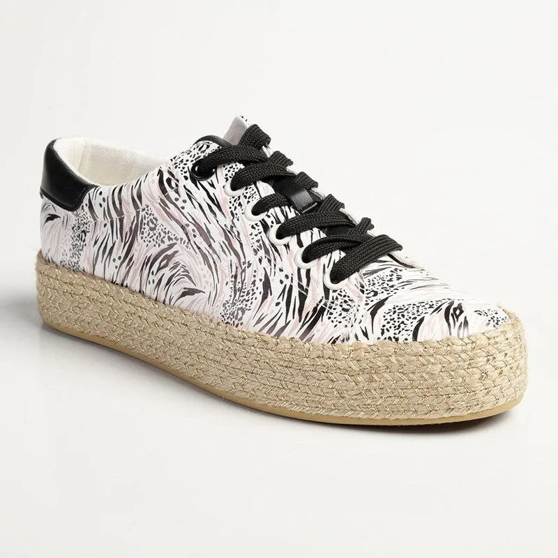 Pierre Cardin Bijou 1 Espadrille Sneaker - Print