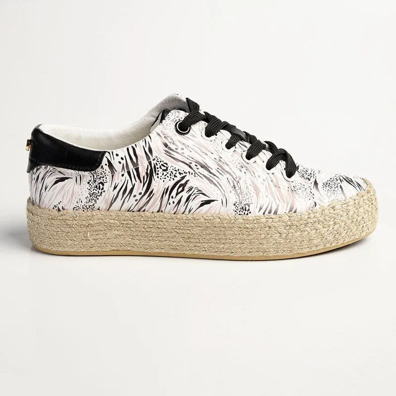 Pierre Cardin Bijou 1 Espadrille Sneaker - Print