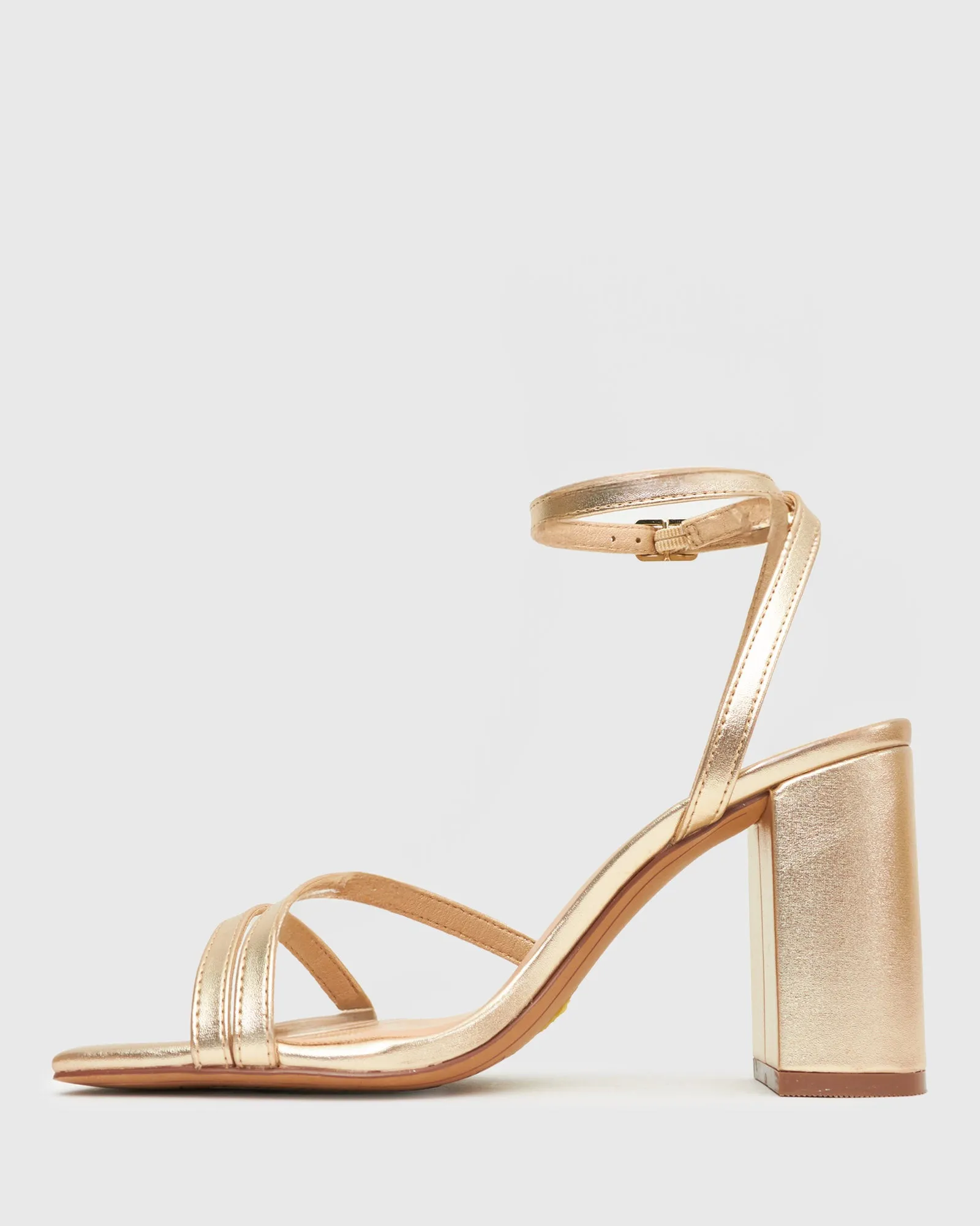 PRE-ORDER ZELDA Square Toe Heeled Sandals