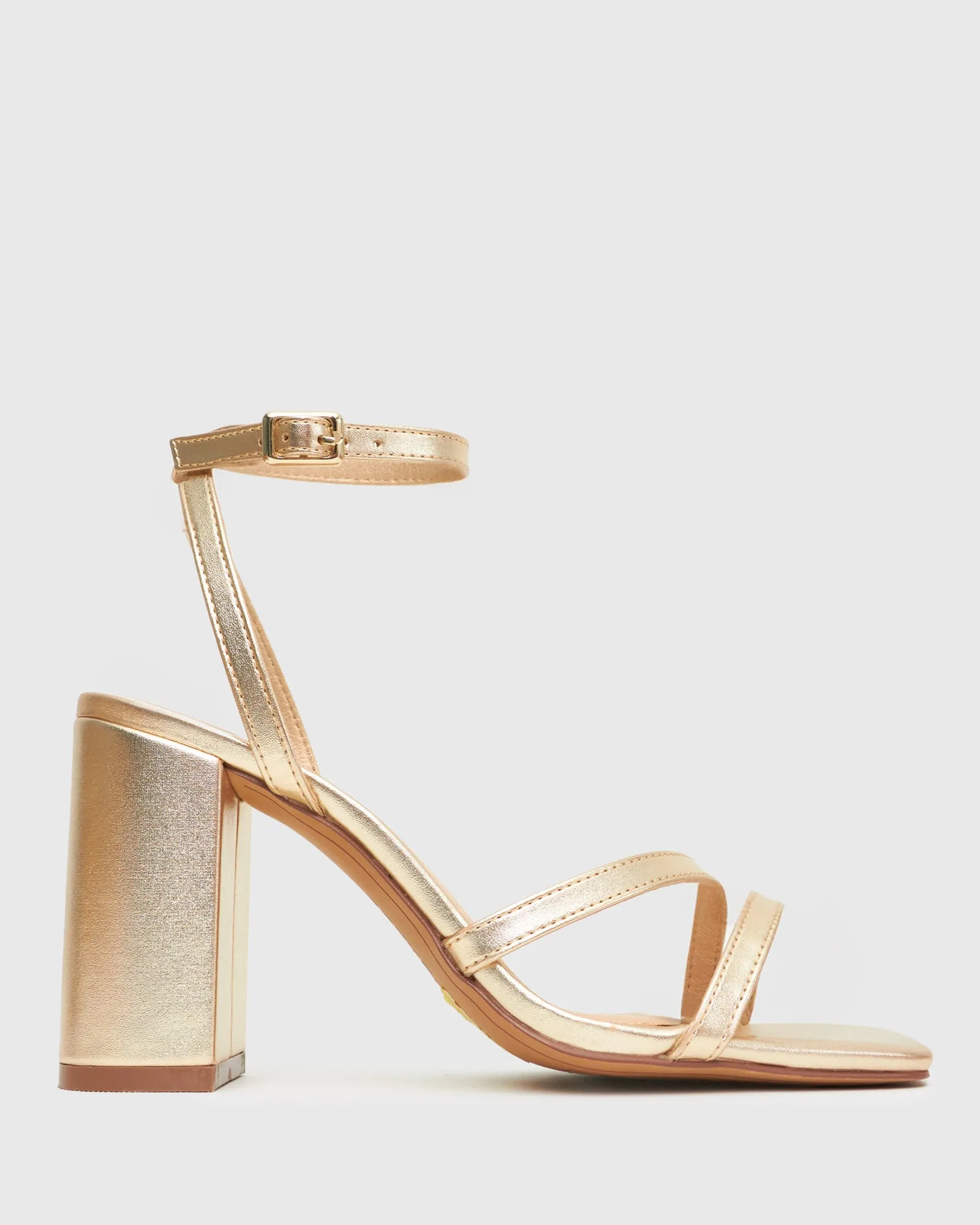 PRE-ORDER ZELDA Square Toe Heeled Sandals