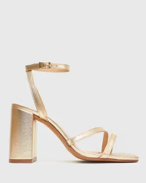 PRE-ORDER ZELDA Square Toe Heeled Sandals