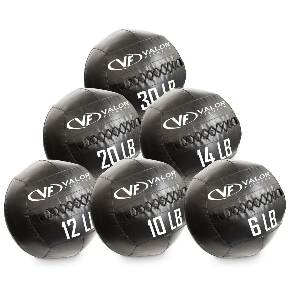 Premium Commercial Grade Wall Balls (6-30lbs)