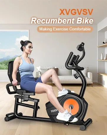 Recumbent Exercise Bike - 16-Level Resistance for Stroke Recovery