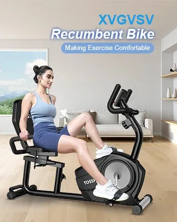 Recumbent Exercise Bike - 16-Level Resistance for Stroke Recovery