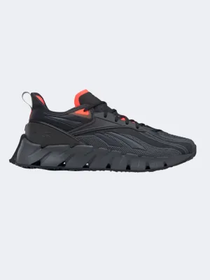 Reebok Zig Kinetica 3 Men Running Shoes Black/Orange