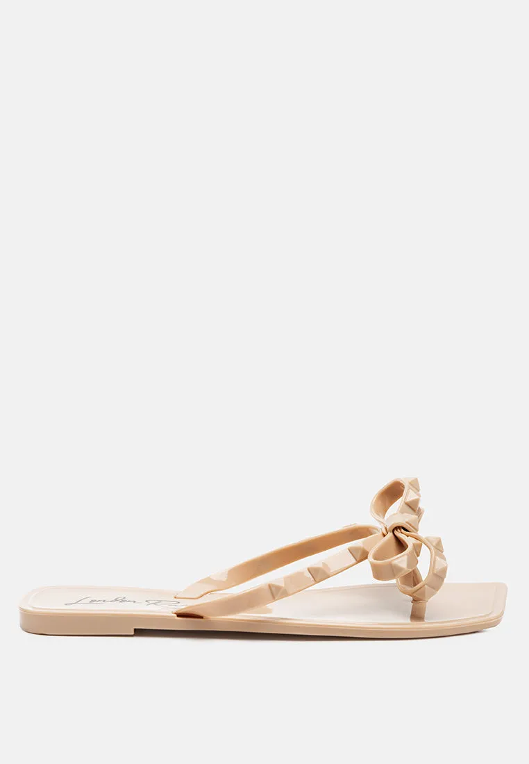 Retta Bow Thong Flats