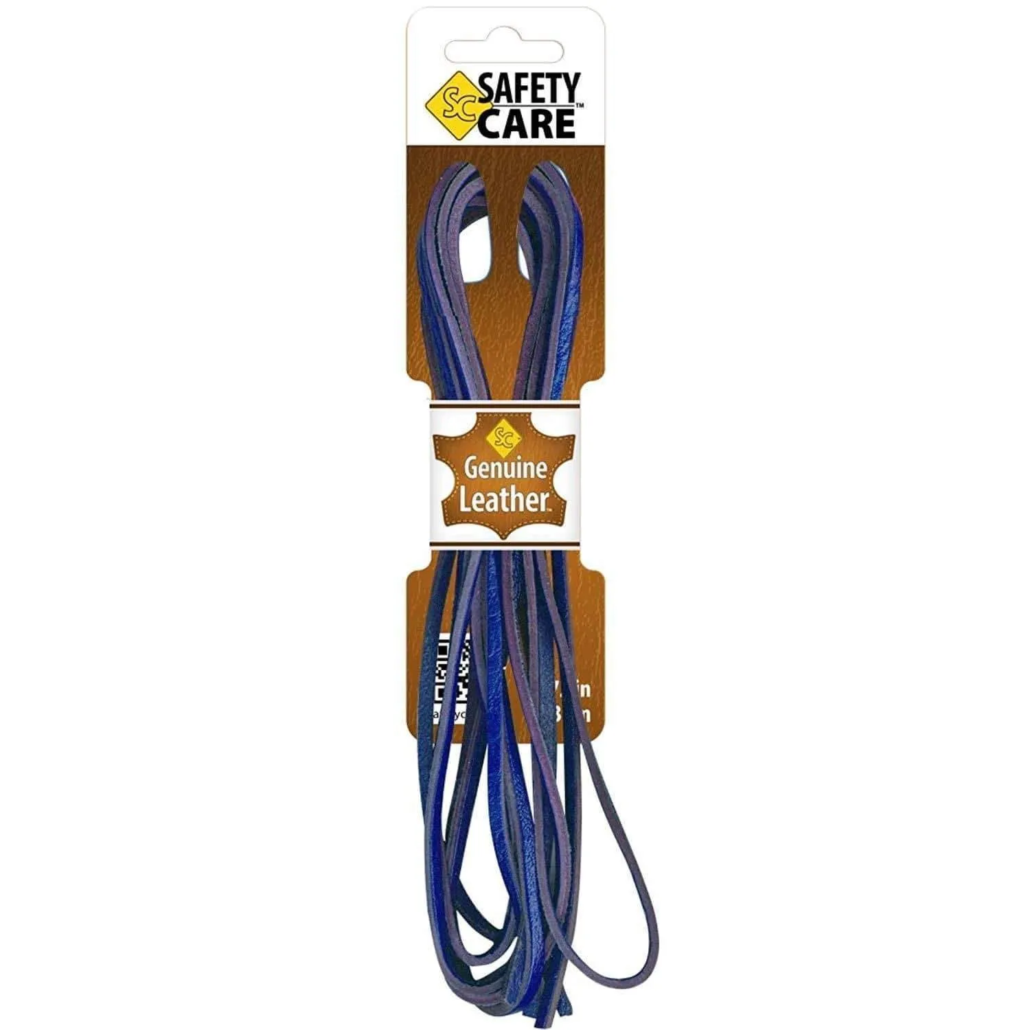 SafetyCare Genuine Leather Boot & Shoe Laces - Easy Sizing Cut to Fit