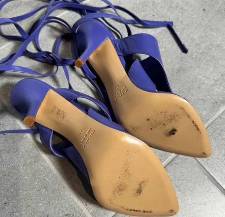 Silvia Tcherassi Domenico Heels Violet (SZ 41)