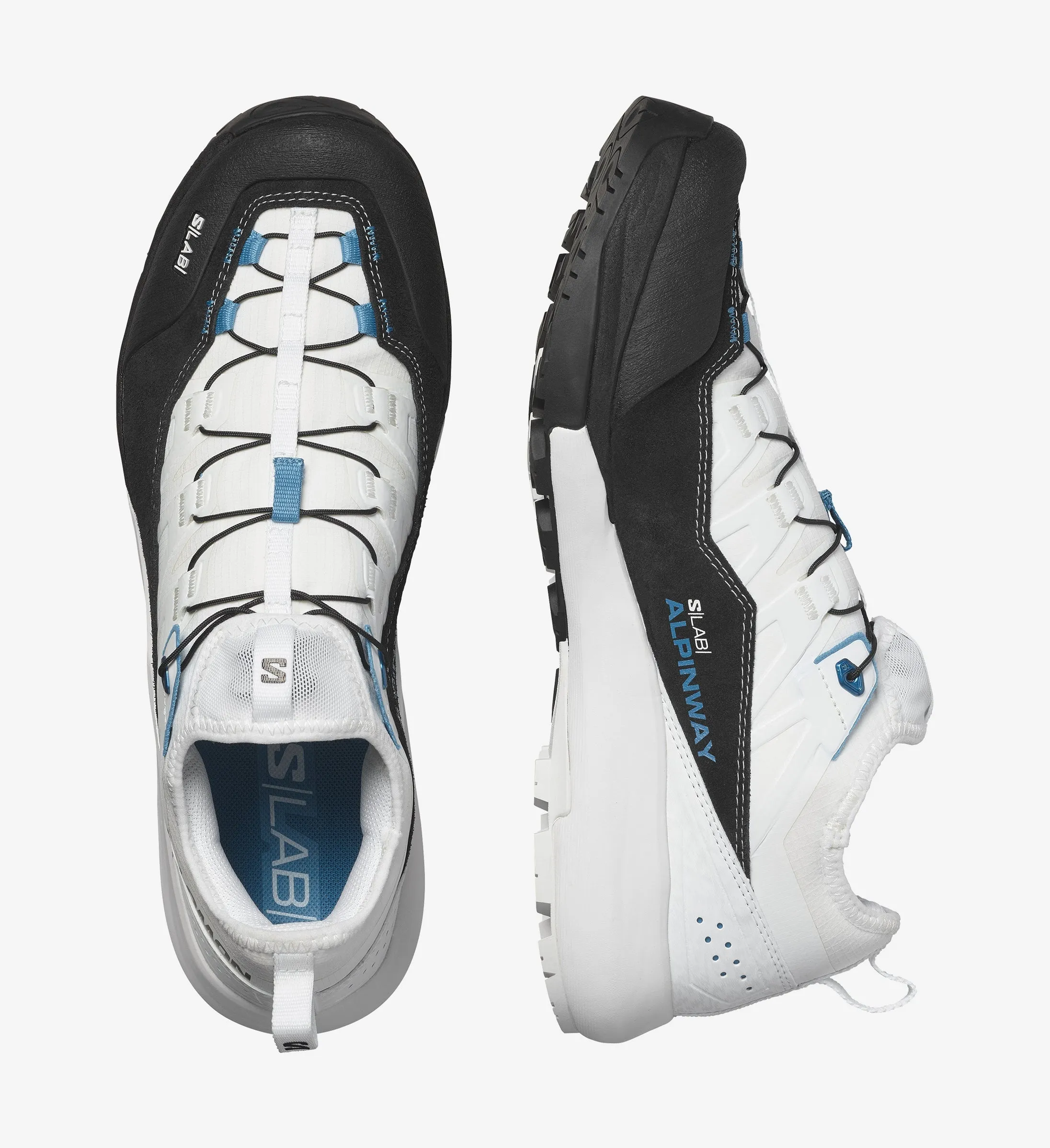 S/LAB ALPINWAY Unisex Outdoor Shoes in White / Black / Transcend Blue