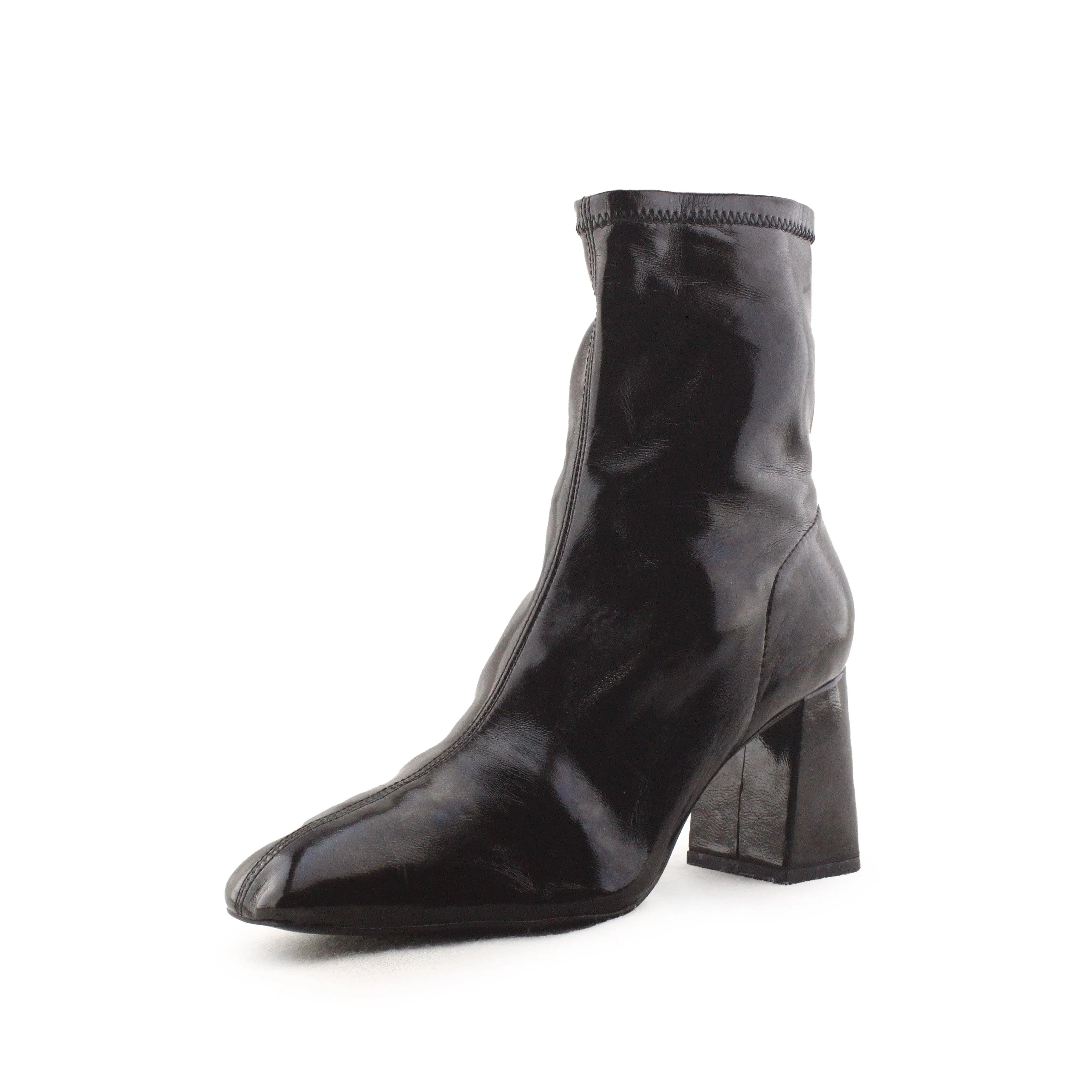 Stradivarius Block Heels Ankle Boots | 100% Authentic leather