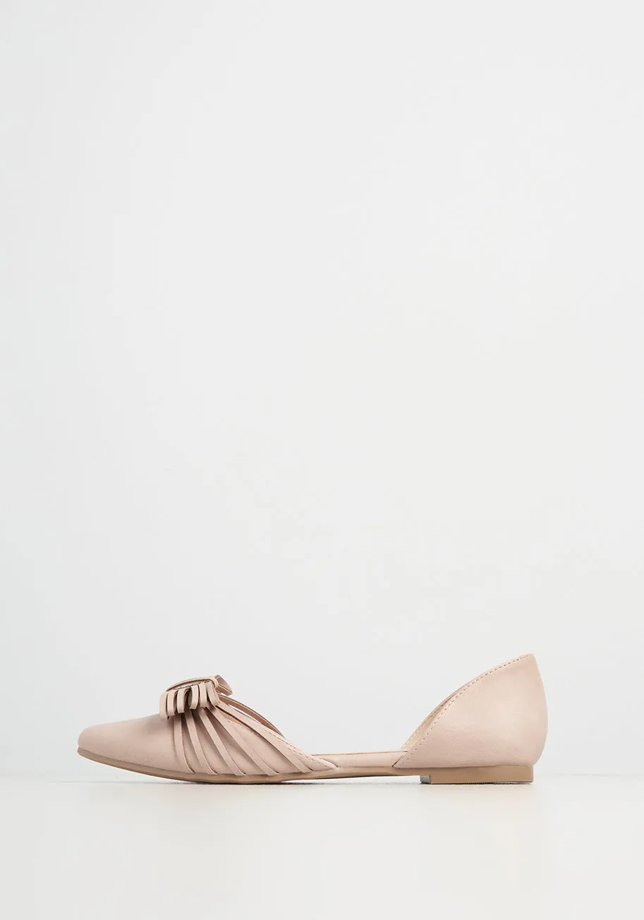 Strappy Makes Me Happy d'Orsay Flat