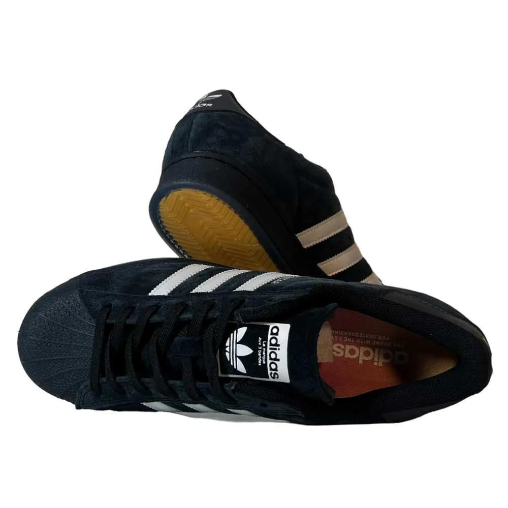 Superstar ADV White Black Zero Spark Adidas Skateboarding Suede Shoes