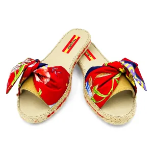 TIGRE MIO Multi Bow Slide Espadrilles