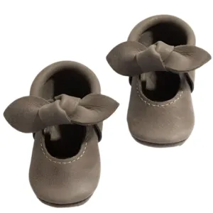 Timp Knotted Bow Baby Shoe