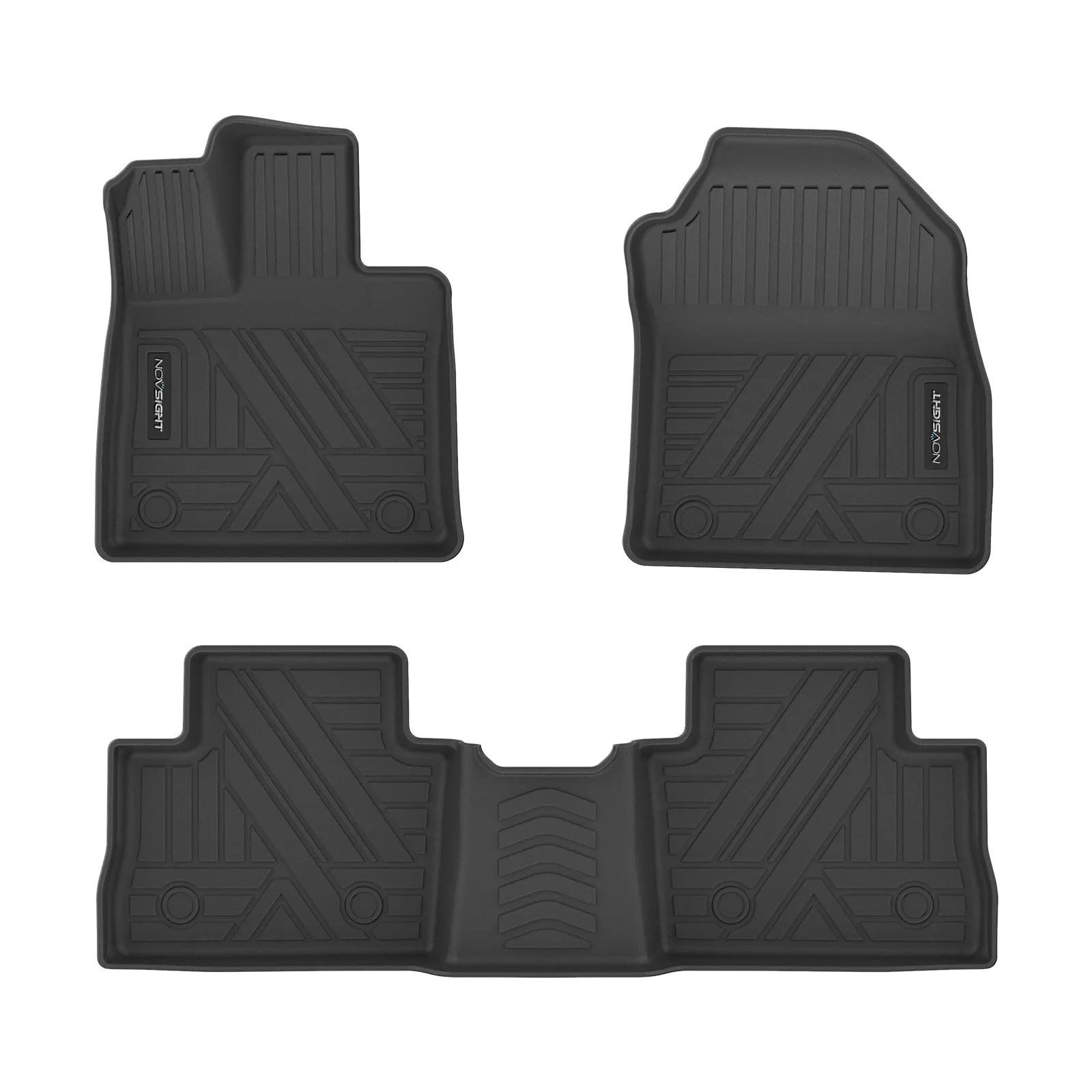 Toyota RAV4 2020-2023 Floor Mats(Not for Hybrid or Prime) Custom Fit Car Mats TPE Liners