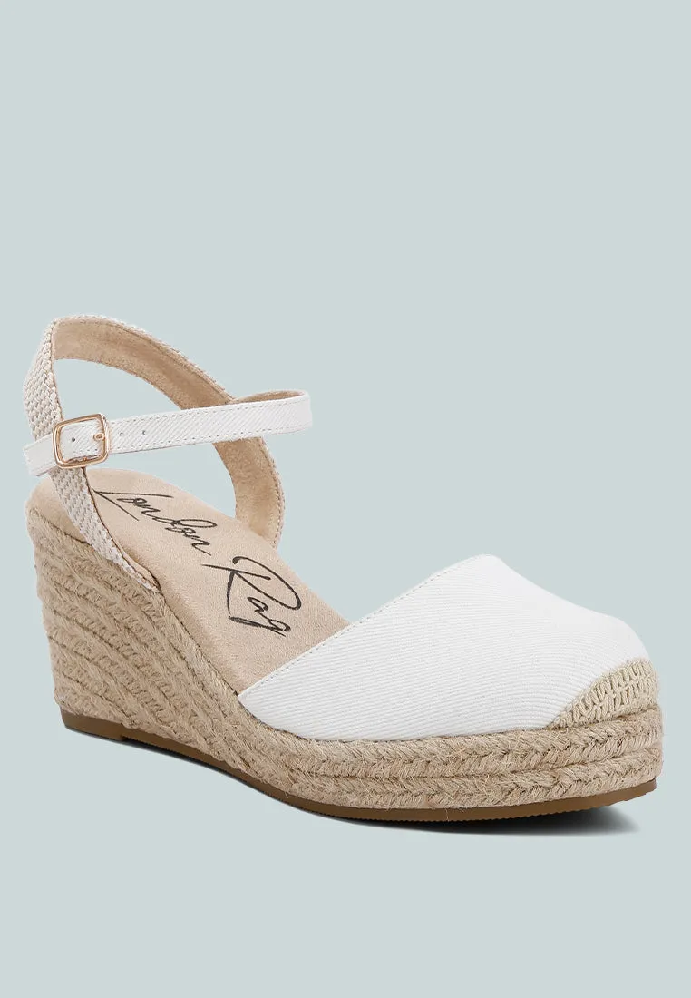 Trand Wedge Espadrille Sandals