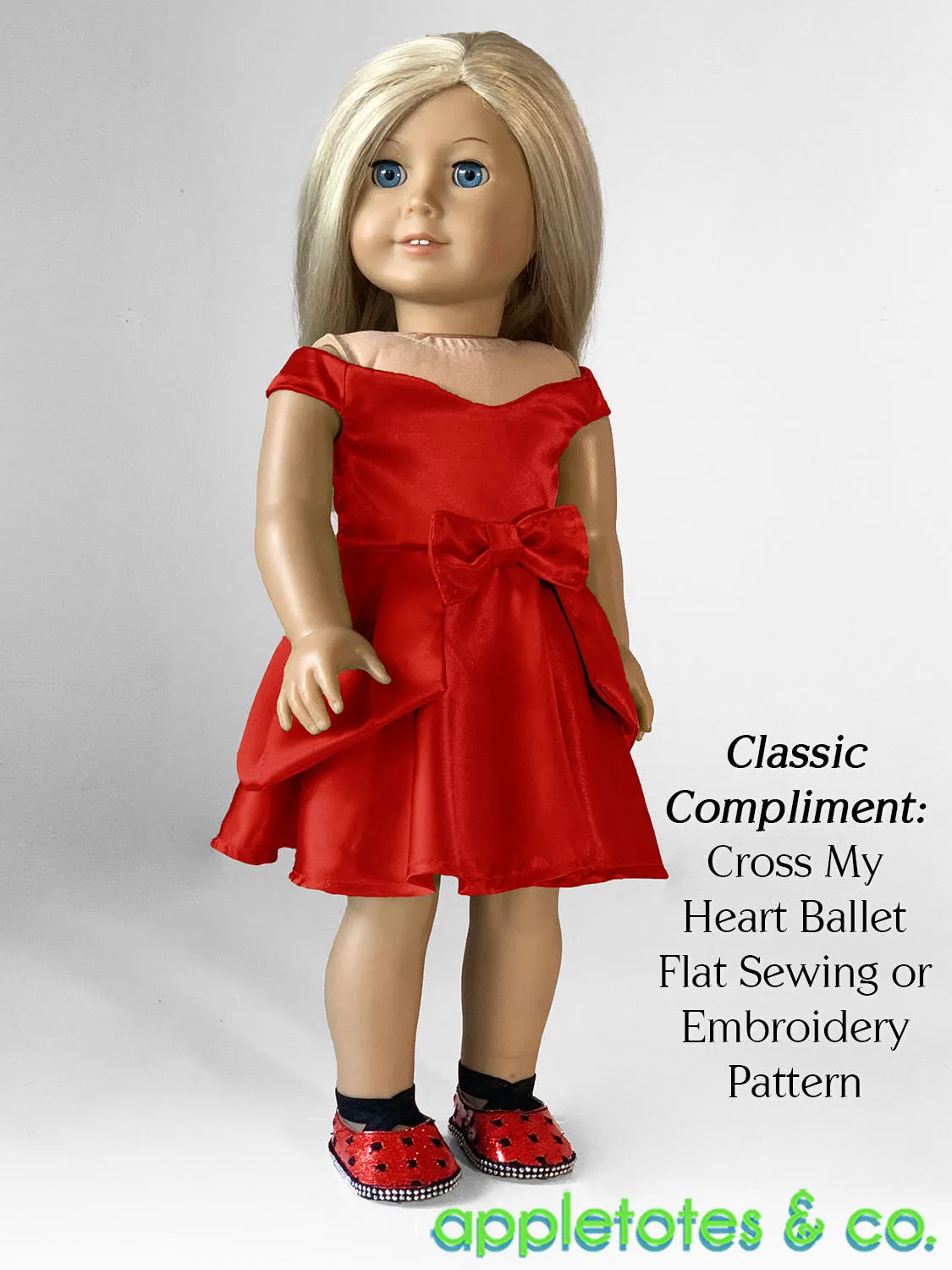 Valentina Dress 18 Inch Doll Sewing Pattern