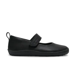 Vivobarefoot Wyn School Kids Obsidian Black