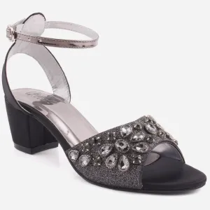 Women "AMELA" Glittering Bridal Sandals