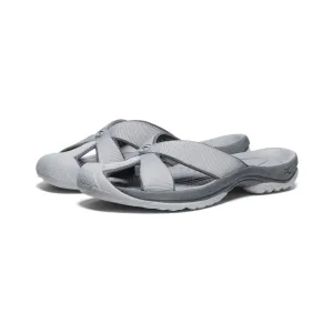 Women's Keen Bali Slide Sandal Color: Alloy/Steel Grey