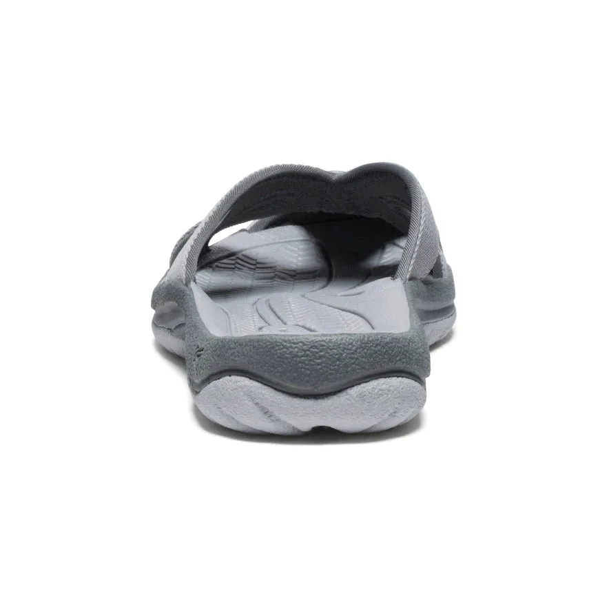 Women's Keen Bali Slide Sandal Color: Alloy/Steel Grey