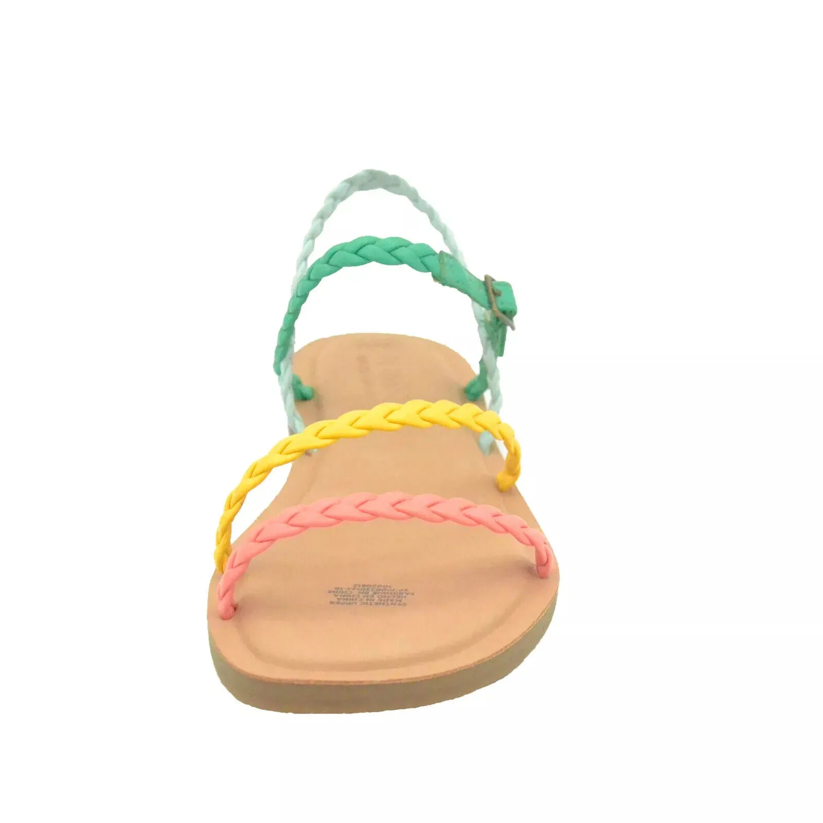 Women's Shoes TOMS KIRA Colorful Strappy Sandals 10020812 MULTI